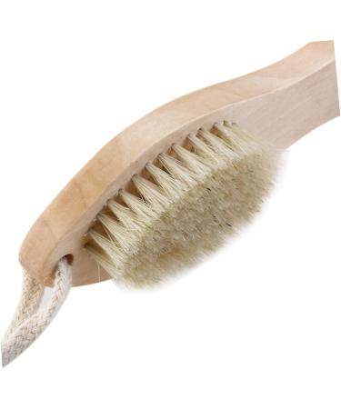 Ipetboom Healies Healthy Heathe Nailbrush Pumice Stone Scrubber Pumice for Feet Pedicure Tools Callus Reducer Foot Exfoliating Brush Crusty Foot Wash Sauce Scraper Remover Wooden - Buy Online on GoSupps.com