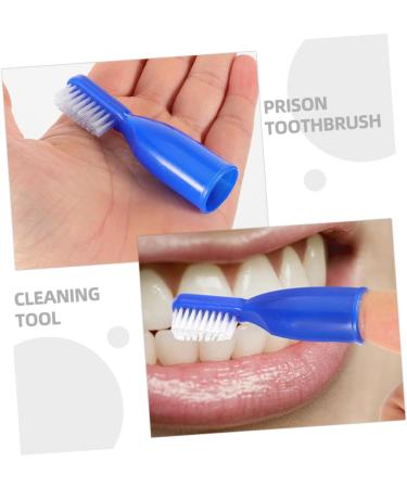 100 PC Portable Mini Toothbrush Set - Soft Finger Toothbrushes for Travel & Cleaning - Variety of Colors - Ideal for Prisons & Everyday Use - Buy Online on GoSupps.com