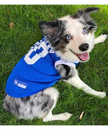 Pets First NCAA Kentucky Wildcats Basketball Dog Jersey - Large | Officially Licensed Pet Apparel - Buy Online on GoSupps.com
