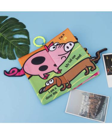 Shop Baby Book Toys | Early Educational Animal Sensory Cloth Books | Interactive Soft Books for Babies - Buy Online on GoSupps.com
