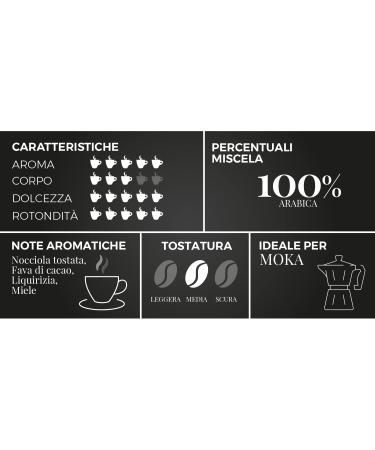  Aiello Cafe Aiello Special Box 4 x 250 g Soft Pack 100% Arabic Medium Roast in a Protective Atmosphere with Freshness Protection Valve + Pairs of Cups with Saucers Made of - Buy Online on GoSupps.com