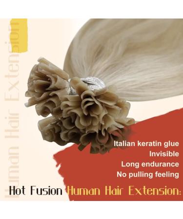 Buy Ash Blonde Real Hair Bonding Extensions | 50g 45cm - Temporarily Limited Discount! - Buy Online on GoSupps.com