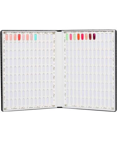 Staccatory 216 Colours Nail Tips Display Book DIY Nail Art Shows Colour Map Chart Painting Display Board White - Buy Online on GoSupps.com