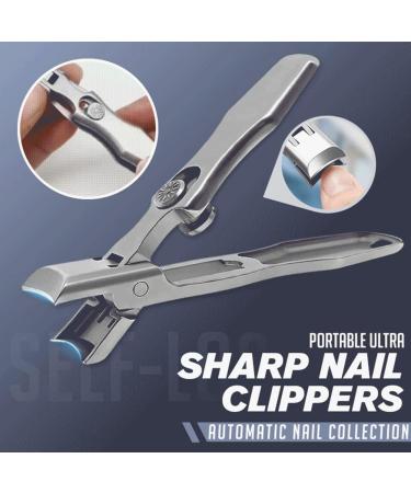 Portable Nail Clippers Professional Rustproof Nail Clippers Finger Nail Trimmer Toe Nail - Buy Online on GoSupps.com