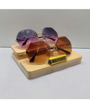 Glasses frames of creative high-end glasses stand counter Small ornaments Multifunctional exhibition stand sunglasses frame sunglasses (size: small)