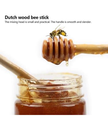 Shanrya Syrup Rod Stick Portable Household Wood Honey Dipper Convenient for Drizzle Honey On Bread Biscuits To Enhance Flavors - Buy Online on GoSupps.com