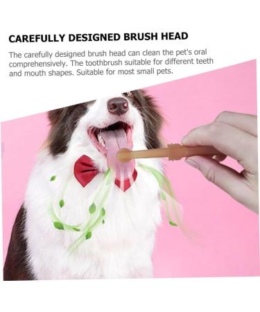 COHEALI 1 Set Single-Head Toothbrush Puppy Toothbrush for Small Dogs Pet Supplies Toothpaste The Cat Suite - Buy Online on GoSupps.com