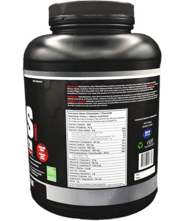 Extreme Mass Weight Gainer 5 lbs - High Calorie Protein for Muscle Building | Less Sugar | Chocolate Flavour | 12 Servings - Ideal for Intense Workouts - Buy Online on GoSupps.com