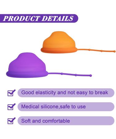 Shop Mhduyeg Menstrual Disc & Cup - Reusable Purple Period Solution with 5 Towels - Buy Online on GoSupps.com