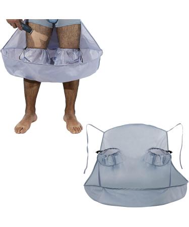 MCAORI Waterproof Shaving Leg Hair Bib Unisex Body Hair Aprons Foldable Umbrella Cape Barber Home Hairdressing Cape Cover Cloth - Buy Online on GoSupps.com