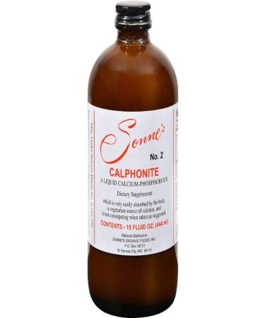 Sonne's Calphonite Liquid Calcium Phosphorus 15 Fluid Ounce