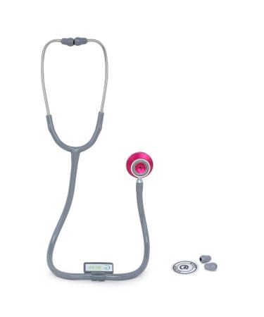 Buy Acoustic Stethoscope for Medical Students & Professionals - Lightweight Stylish Latex-Free Grey - Buy Online on GoSupps.com