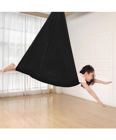 SSIMOO Stretchy Sensory Body SOX | Full-Body Wrap for Autism & Anxiety Relief | Black 150x280cm - Buy Online on GoSupps.com