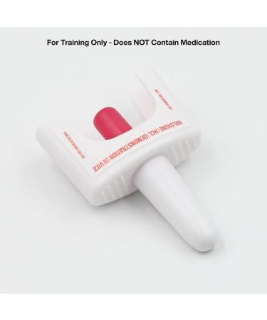 Training Device for Naloxone Nasal Spray | Opioid Overdose First Aid Training | Reusable | 2-Pack with Instructions | No Medication Included - Buy Online on GoSupps.com