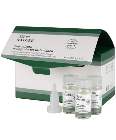 Tahe Nature Instant Multi-Protective Hair Treatment for Repair, Nourishment and Frizz Control, 6 x 10ml