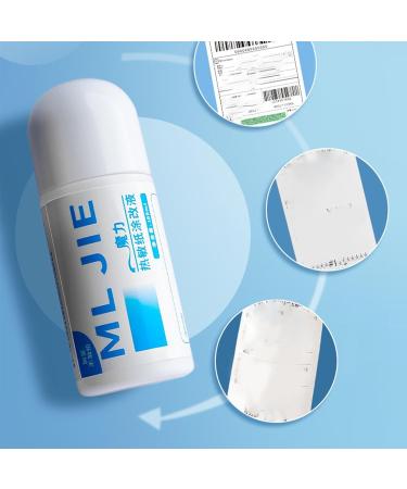 Thermal Paper Data Protection Liquid | Traceless Data Coverage Correction Liquid Home Office Document Correction Liquid for Identity Address Wobblo - Buy Online on GoSupps.com