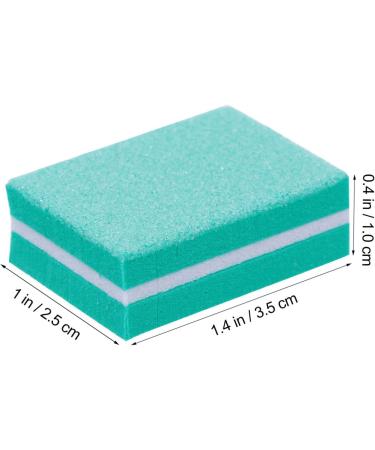 FRCOLOR Sponge Sponge File Nail File Nail Buffer Files Buffer Block Tools Nail Polisher Nail Art Care Sanding Block Files Diamond Nail File Nail Art Tool Nail Buffer Blocks Manicure Art 4X2.5X1.5CM Green - Buy Online on GoSupps.com