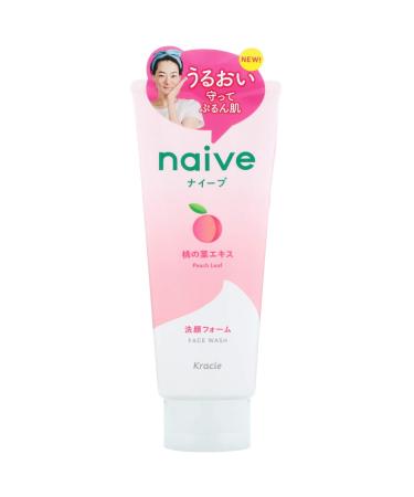 Kracie Naive Face Wash Peach 4.5 oz (130 g)