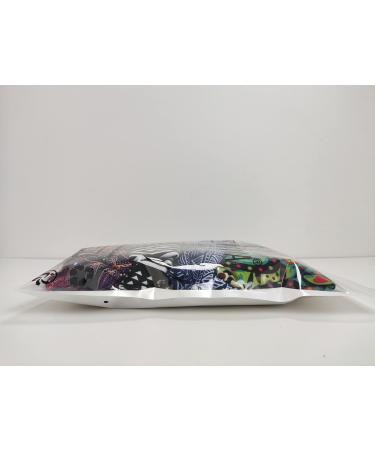 Wide Elastic Boho Headbands for Women - Soft Leopard Print Yoga & Sport Hair Bands - Multi-Colored Set of 4 - Buy Online on GoSupps.com