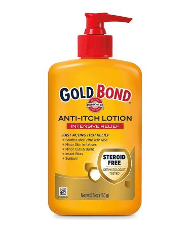Gold Bond Medicated Anti-Itch Lotion 5.5oz - Soothes Itchy Skin Instantly - Buy Online on GoSupps.com