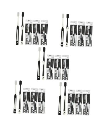 Gatuida 20 pair of toothbrush tooth hygiene mouth hygiene deep cleaning toothbrush toothbrush toothbrush toothbrush set dental clean polypropylene manual accessories travel pbt