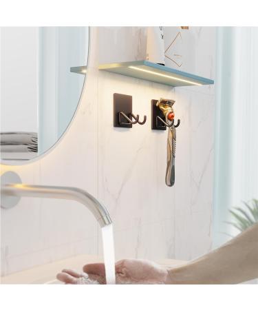 Jockcaras Self-Adhesive Razor Holder - No Drill Towel Hook & Blade Organizer 2-Pack | 2023 Best Bathroom Accessories - Buy Online on GoSupps.com