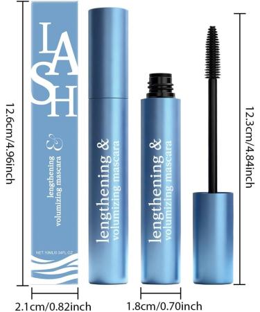 NTHFECG Waterresistant mascara black mascara volume and length small brush clumpfree dirtrepellent and waterresistant easy to remove 2 items - Buy Online on GoSupps.com