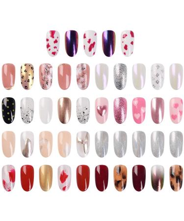 Rolabling Nail Powder Air Cushion Pen - Mirror Effect Holographic Chrome Pigment for Nail Art - Buy Online on GoSupps.com