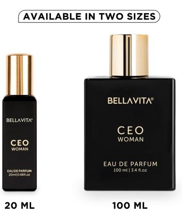 Bloom Beauty Bella Vita Luxury CEO Woman Eau De Parfum Liquid Perfume with Bergamot Tonka & Vanilla|Premium Long Lasting Woody & Fruity Fragrance Scent for Women 20ML - Buy Online on GoSupps.com