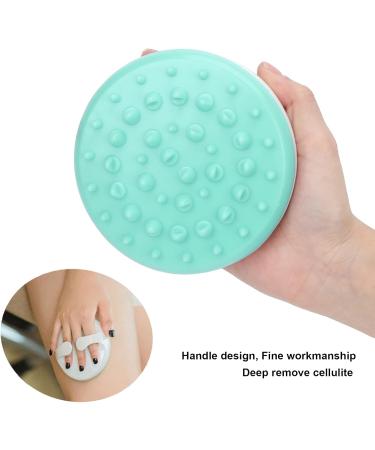 Cellulite Massage Device - Soft Silicone Brush for Effective Skin Peeling & Meridian Massage | Green - Perfect for Waist & Legs - Buy Online on GoSupps.com
