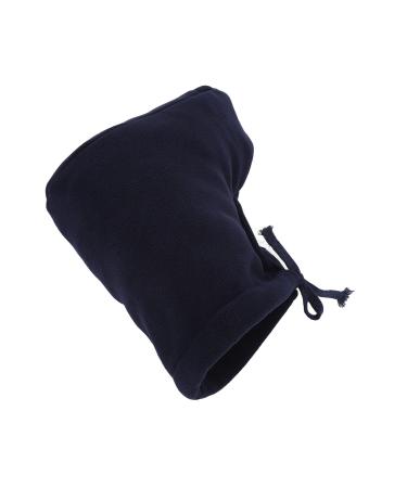 Foot plaster sock soft thick and warm plush plaster-toe toe cover adjustable foot warmer protection for women and men leg foot ankle dark blue L l