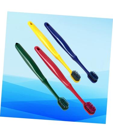 Gleavi Foster Tools: 4-Piece Soft Fur Care Toothbrush Set - Wide Head Household Accessories for Loving Care - Buy Online on GoSupps.com