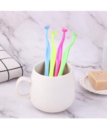 Buy Ouligay 4-Piece Tuft Toothbrush Set | Soft Interspace & End-Tuft Brushes for Detailed Cleaning - Ideal for Braces & Interdental Care - Buy Online on GoSupps.com