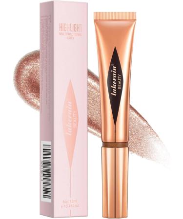 and Bronzer Portable Liquid Highlighter Makeup Stick | 12ml Face Contouring Wand Brightening Air Cushion Applicator for EyeLip Gloss Cheek Lip High Gloss Liquid 04# - Buy Online on GoSupps.com