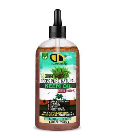 DD teak 100% Pure Premium Quality Multi-Purpose Oil for Hair, Nails, Eyebrows and Scalp for Hair Growth, Garden, Plants, Home and More (100ml)