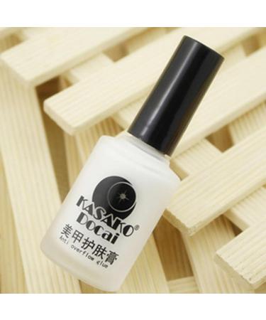 minkissy Nail Polish Glue Palisade Anti-overflow Glue Latex Liquid Tape Glue Polish Emulsion Nail Supplies 8.00X2.80X2.80CM Pink - Buy Online on GoSupps.com