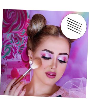 FOMIYES 10 Pcs Makeup Brush Eyebrow Brush Eye Brush Eyeliner Brush Makeup Eyeliner Wand Girl Oblique Head 16x0.7cmx2pcs Blackx2pcs - Buy Online on GoSupps.com