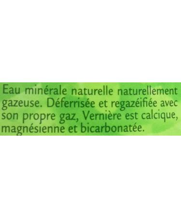 Verni re Sparkling Mineral Water from Haut-Languedoc 6 x 125 cl - Buy Online on GoSupps.com