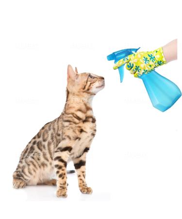 Pack of 4 - 8 Oz Empty Plastic Spray Bottles - Multi Purpose Use - BPA Free - Adjustable Fine Mist - Hair, Plants, Pets, Cooking - Buy Online on GoSupps.com