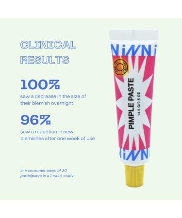iNNBEAUTY PROJECT Pimple Paste - Overnight Blemish Drying Paste 0.2 oz | Fast-Acting Acne Treatment - Shop Internationally - Buy Online on GoSupps.com