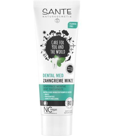 Sante DENTAL MED Toothpaste Mint (6 x 75 ml)