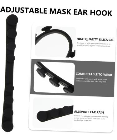 Beaupretty 18 Pack Silicone Ear Hook Mask Extender for Kids | Comfortable Face Mask Holders & Accessories - Buy Online on GoSupps.com
