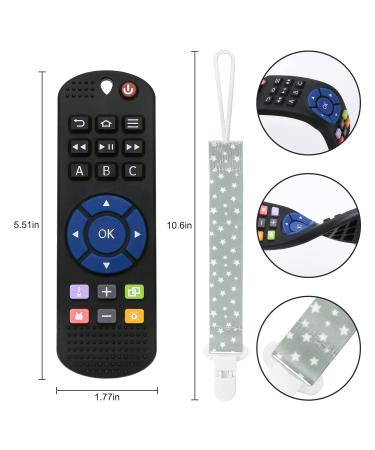 Shop Silicone Bathing Toys for 3-Month-Olds | Remote-Controlled Dental Aid & Soothing Bite Rings | Black & White - Buy Online on GoSupps.com