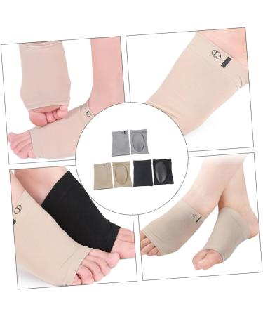 NOLITOY Arch Support Socks & Insoles - 6 Pairs Cushion Pads for Heel Spurs & High Arches - Orthotic Shoe Inserts for Men & Women - Buy Online on GoSupps.com
