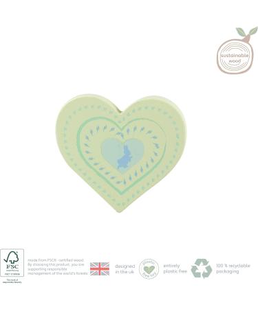 Peter Rabbit Wooden Letters by Orange Tree Toys - Personalized Alphabet Animal Letter for Baby Name Toy Box, Door, Wall Decor - Nursery Decor for Boys and Girls - Heart Design - Buy Online on GoSupps.com