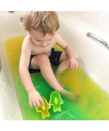 Eco Colour Change Gelli Baff: Yellow to Green Bath Toy by Zimpli Kids - 6 Play Uses, Environmentally Friendly Gift - Buy Online on GoSupps.com