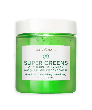 Earth To Skin Super Greens Cucumber Jelly Mask (4.0 Fl Oz)