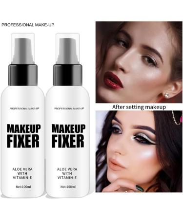 24h Matte Makeup Setting Spray Mist - Finishing Spray Long-lasting Face Mist Fijador de Maquillaje en Spray Oil Control Hydrating professional Sellador de Maquillaje en Spray 100ml (2pcs) - Buy Online on GoSupps.com