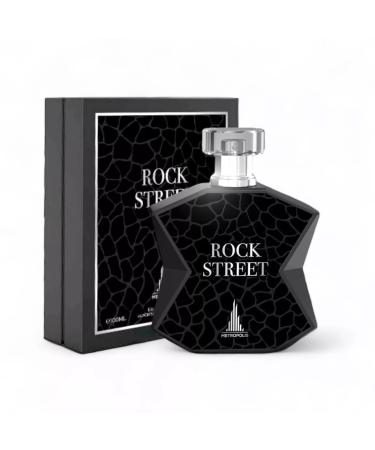 Metropolis Rock Street Eau De Parfum for Men 100Ml 3.4Oz - Original Fragrance From Dubai - With Notes of Bergamot Crisp Apple Coriander
