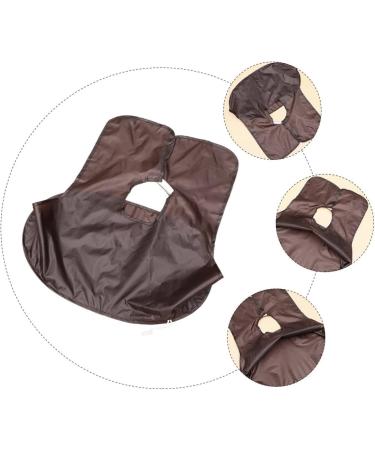 FRCOLOR Beard Shaving Cloth Bib - Men's Grooming Apron for Hair Cutting - Hair Catcher Cape for Beard Trimming - Polyester Material - Buy Online on GoSupps.com